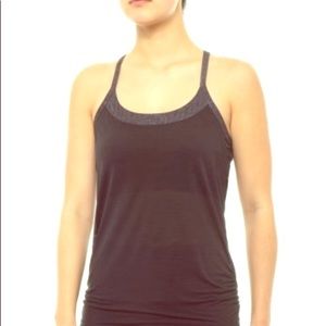 Prana tank top with built in bra
